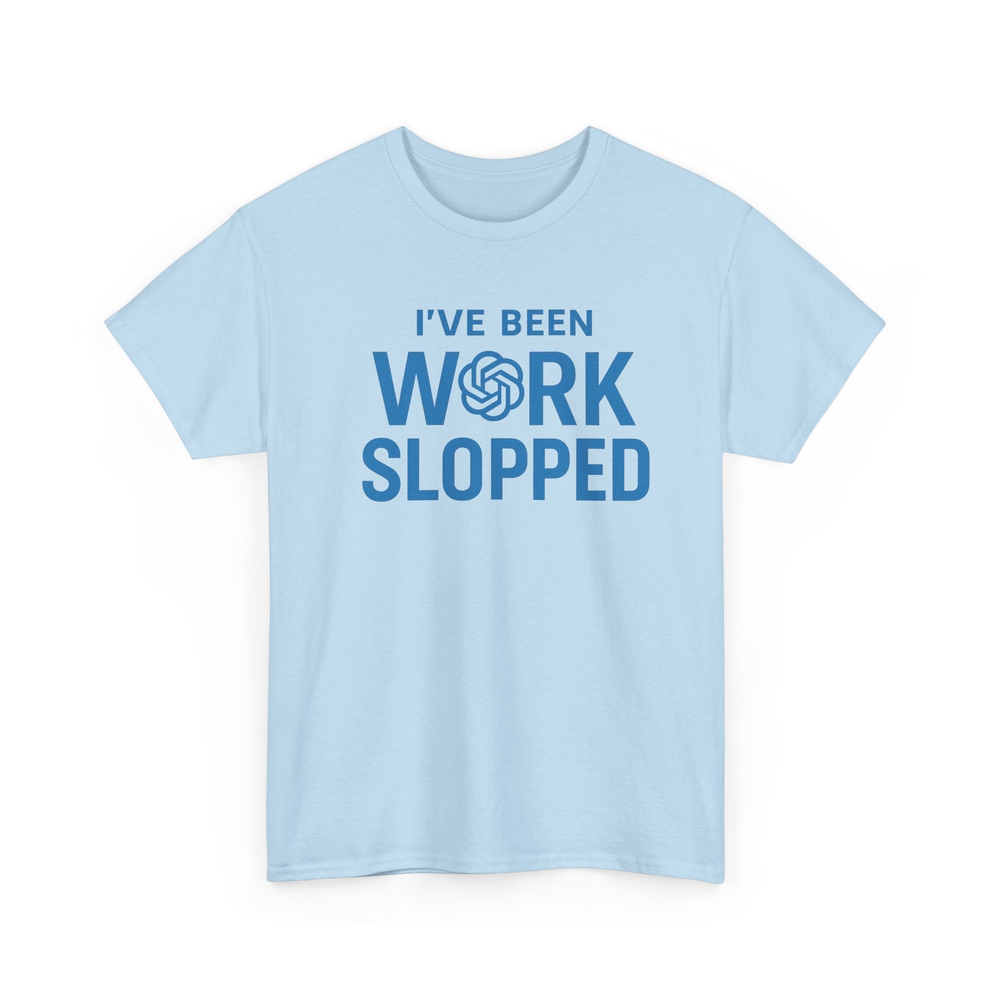 Work Slopped Unisex Cotton Tee