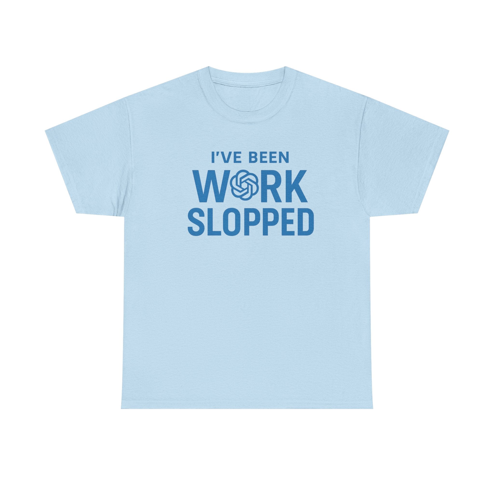 Work Slopped Unisex Cotton Tee