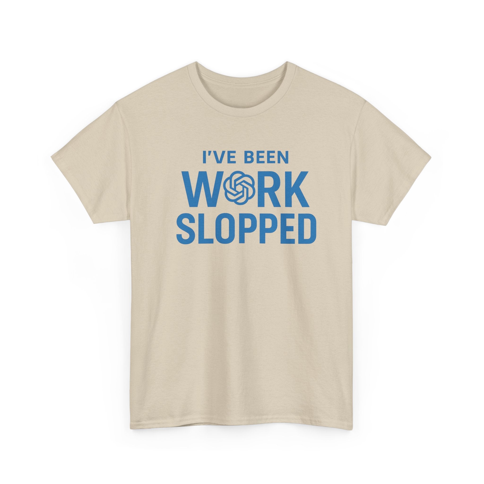 Work Slopped Unisex Cotton Tee