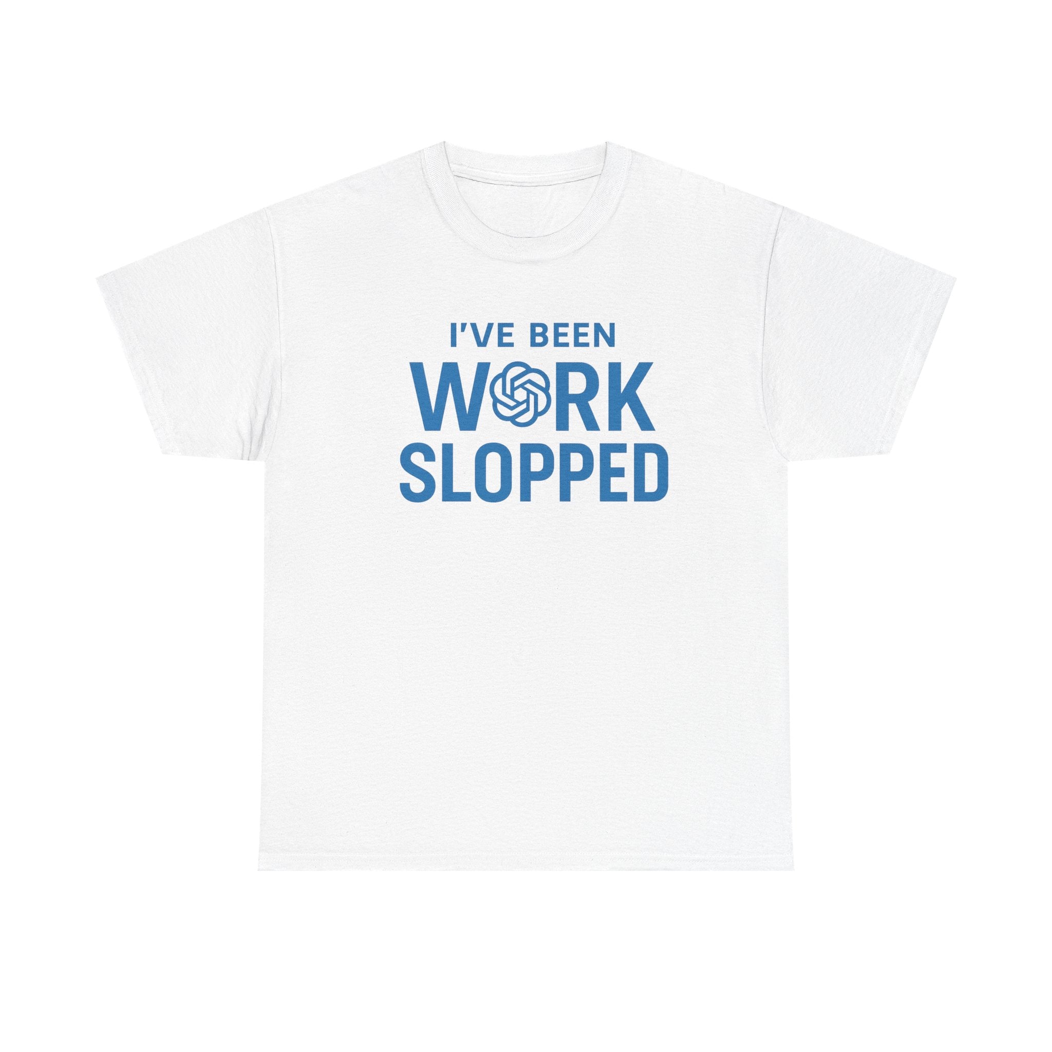 Work Slopped Unisex Cotton Tee