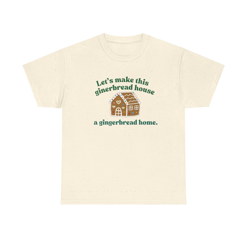 Gingerbread Home Unisex Tee