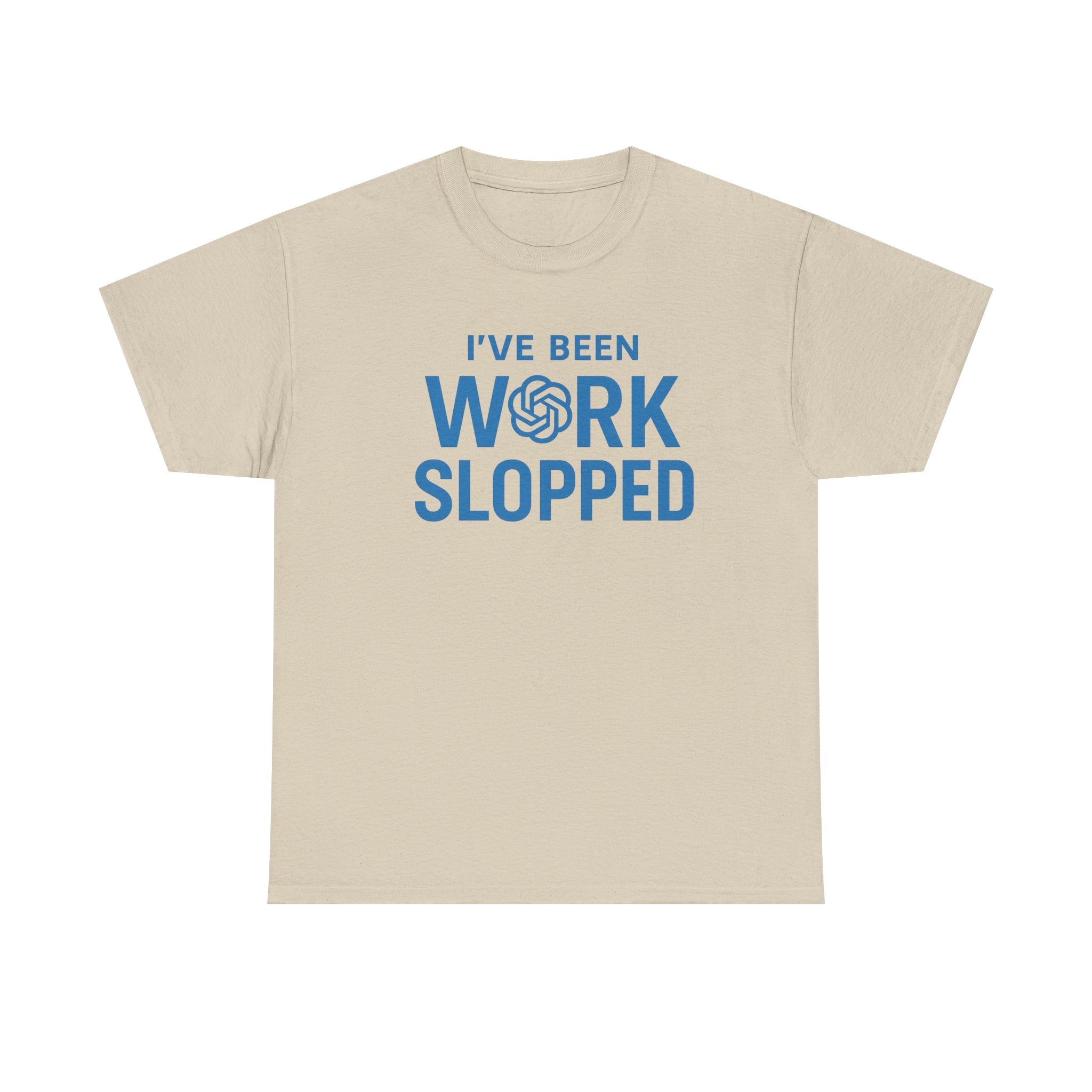 Work Slopped Unisex Cotton Tee