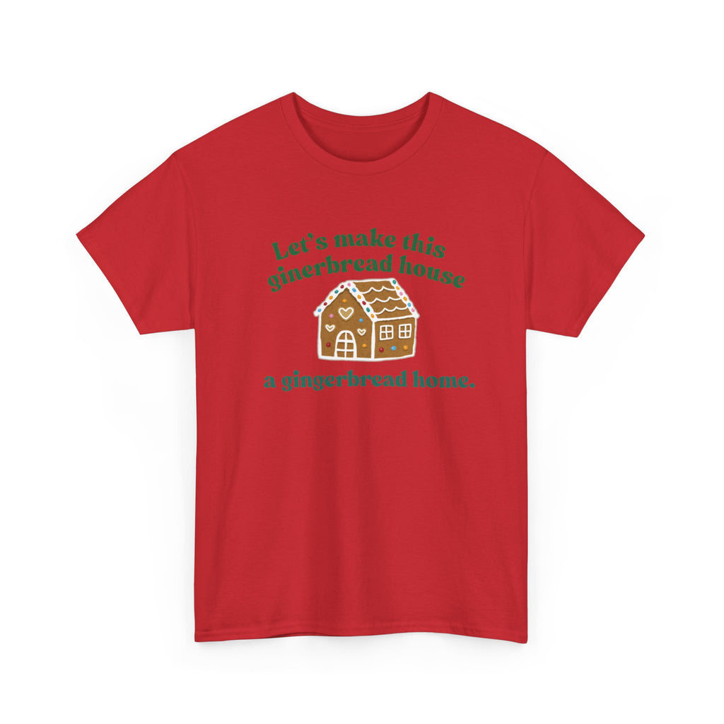 Gingerbread Home Unisex Tee