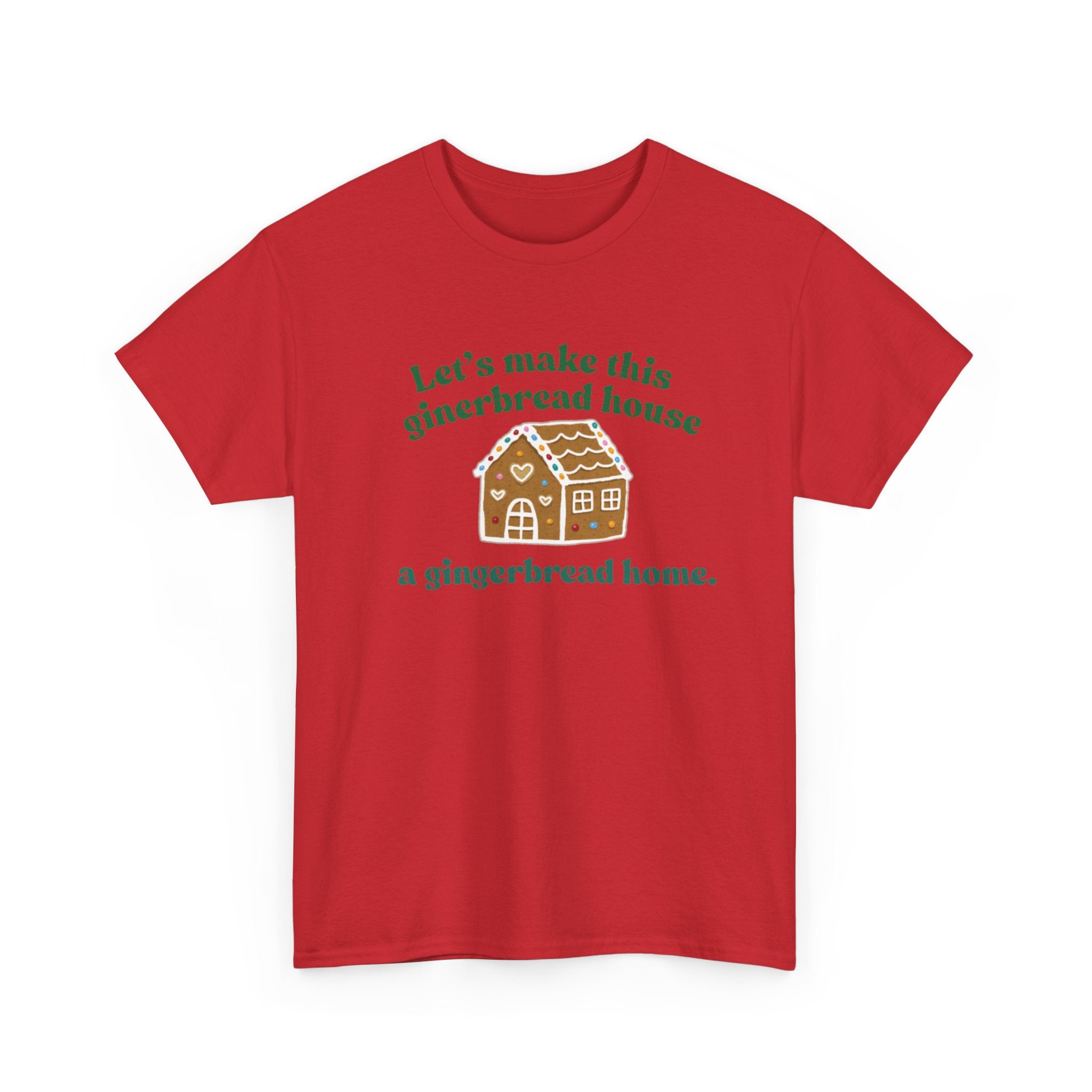 Gingerbread Home Unisex Tee