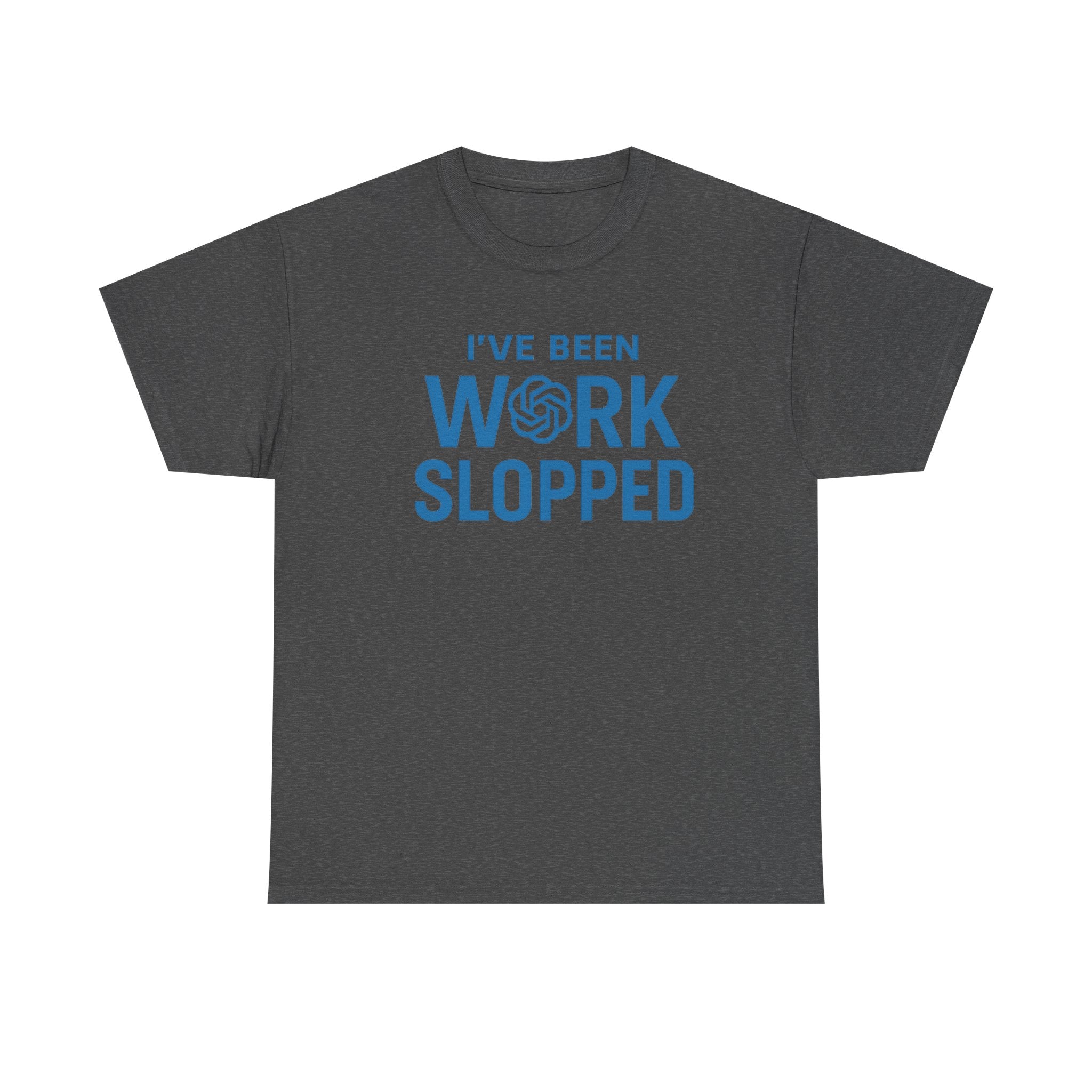 Work Slopped Unisex Cotton Tee