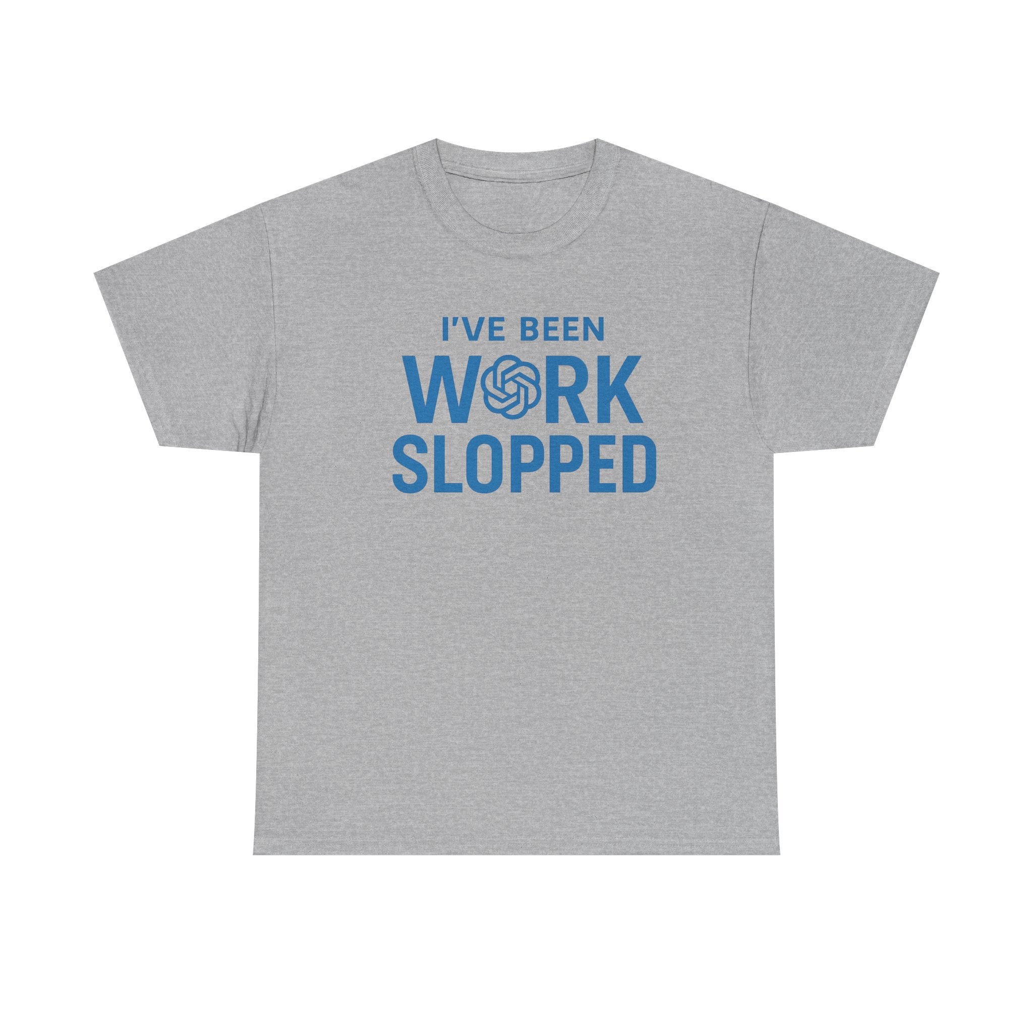 Work Slopped Unisex Cotton Tee