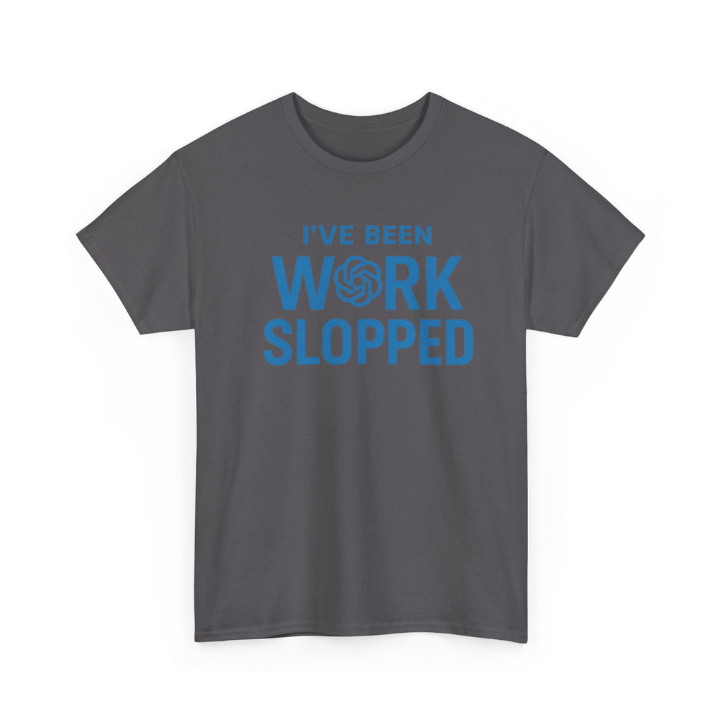 Work Slopped Unisex Cotton Tee