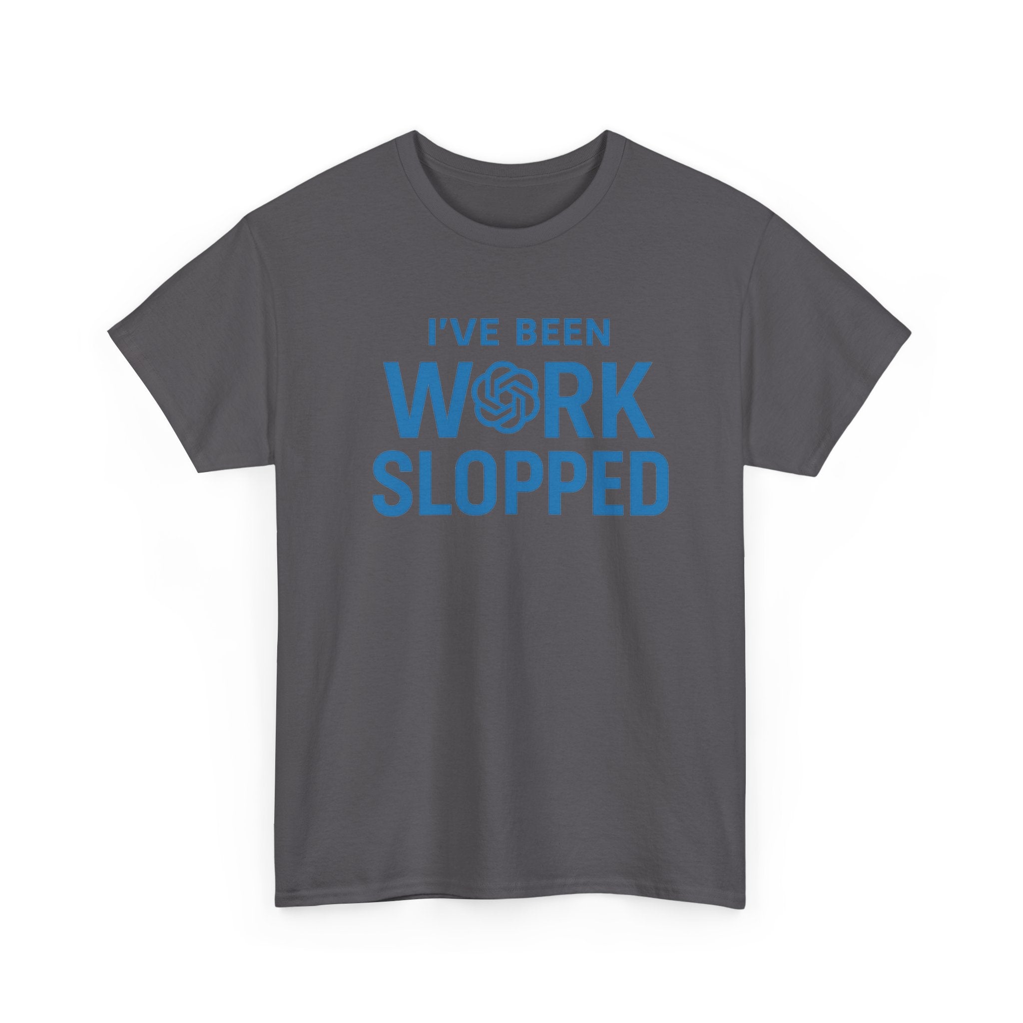 Work Slopped Unisex Cotton Tee