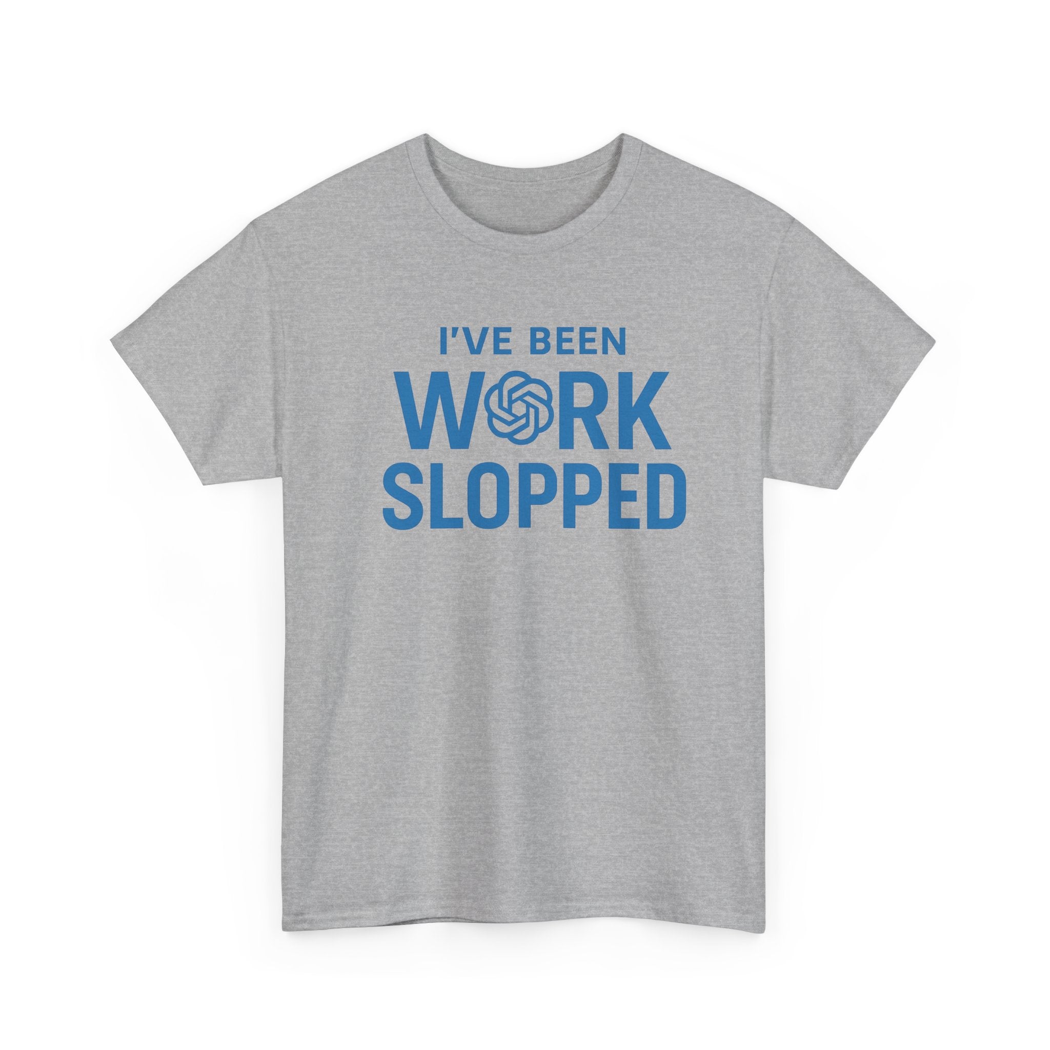 Work Slopped Unisex Cotton Tee