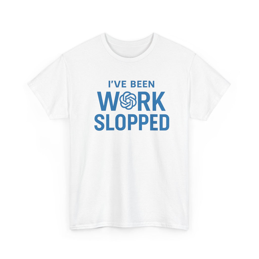 Work Slopped Unisex Cotton Tee