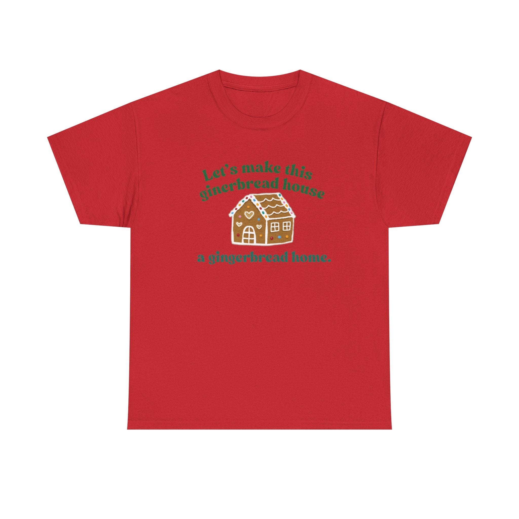 Gingerbread Home Unisex Tee