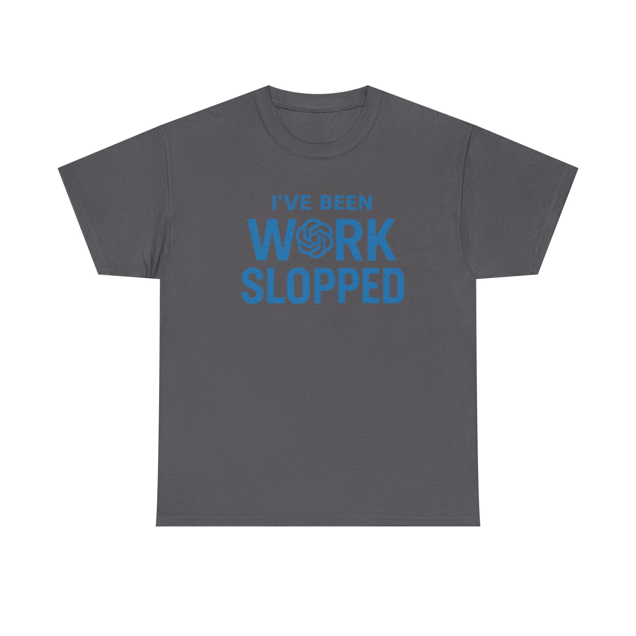 Work Slopped Unisex Cotton Tee