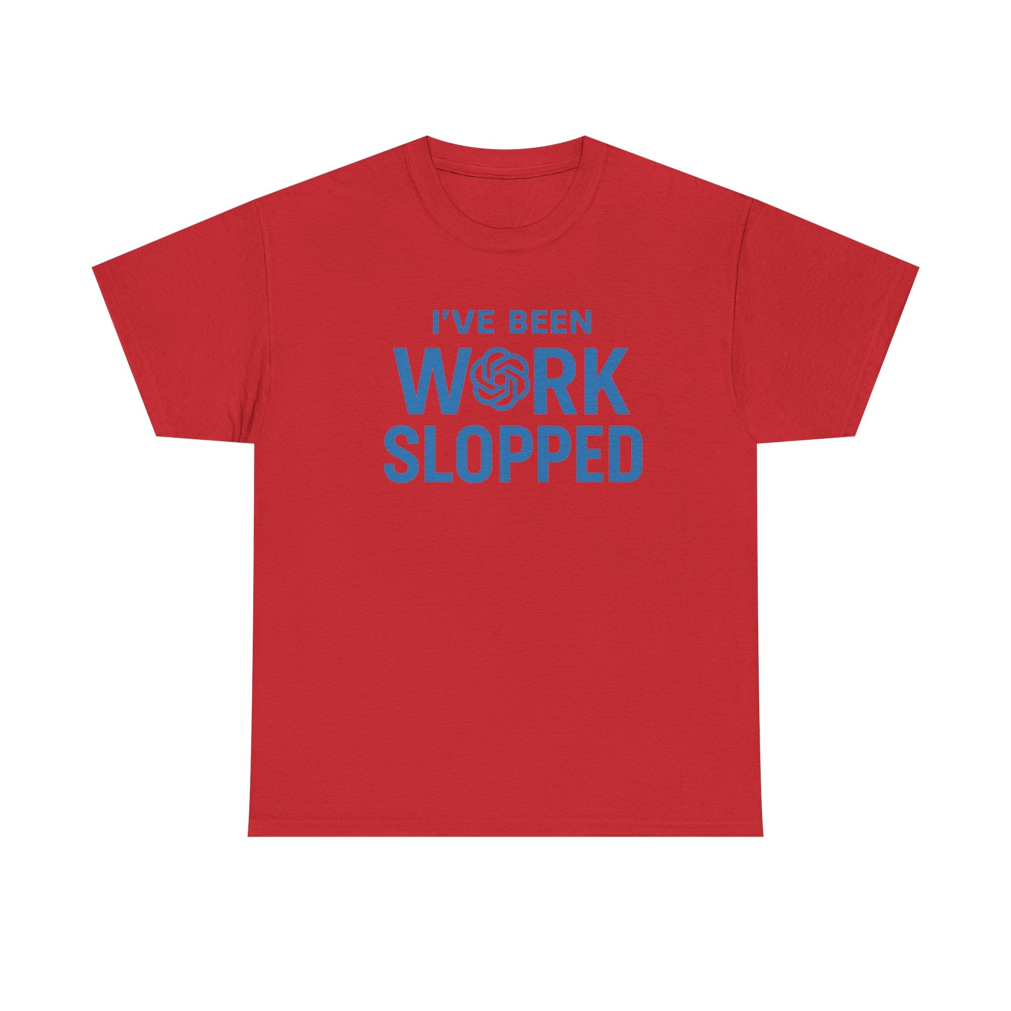 Work Slopped Unisex Cotton Tee