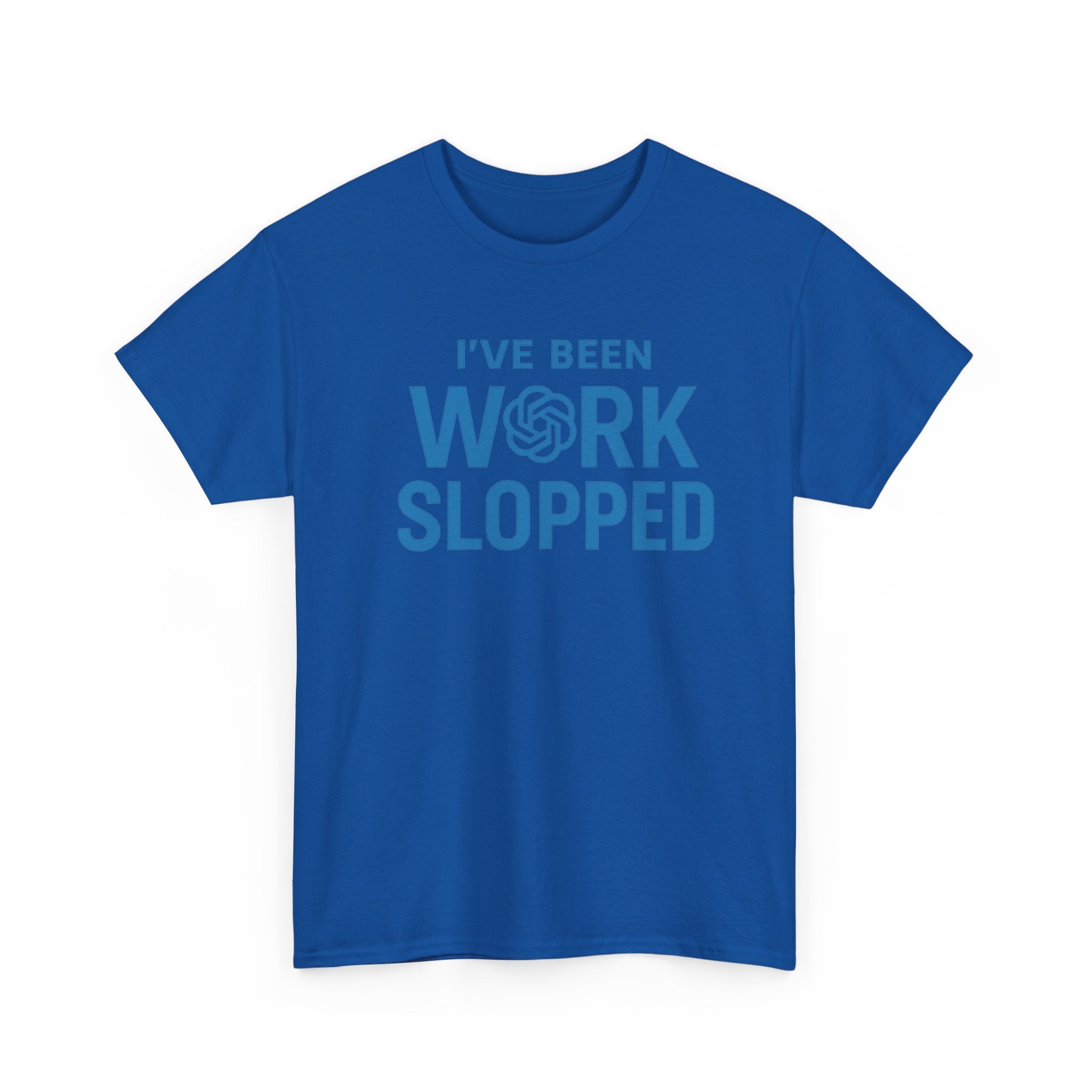 Work Slopped Unisex Cotton Tee